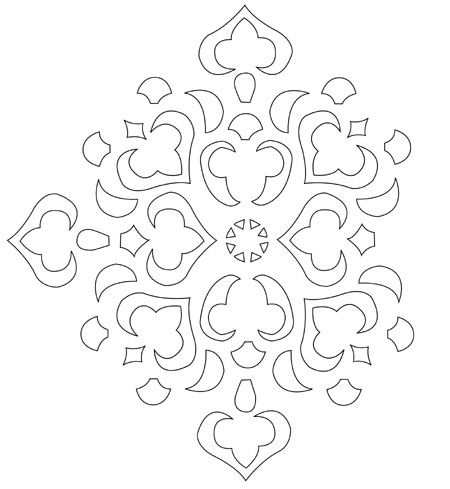 450x489 12 Best Damask Pattern Images On Stencil Patterns