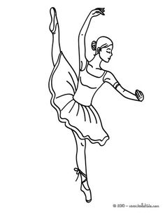 236x304 Little Ballet Dancer Smiling Coloring Page Fun Coloring Pages