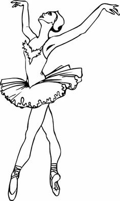 236x394 Ballerina Coloring Pages Megan's Birthday