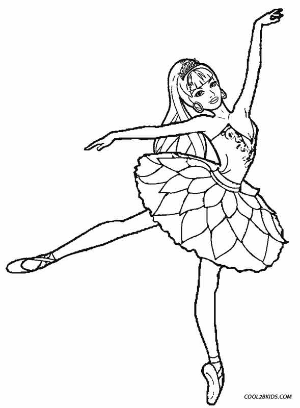 589x800 Printable Ballet Coloring Pages For Kids Cool2bkids