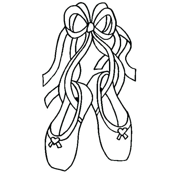 Dance Shoes Coloring Pages at GetColorings.com | Free printable ...