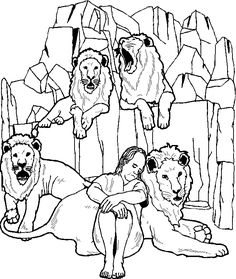 Daniel And The Lions Den Coloring Pages Love To Learn 236x279 Daniel And The Lions Den Coloring Pages Love To Learn