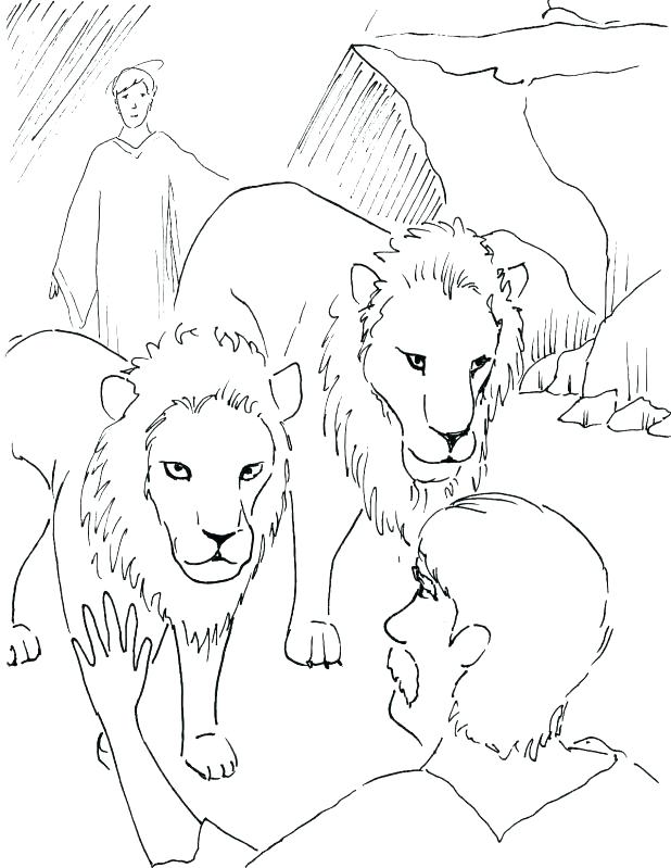 618x799 And Lions Den Coloring Page Plus Praying Facing In And And