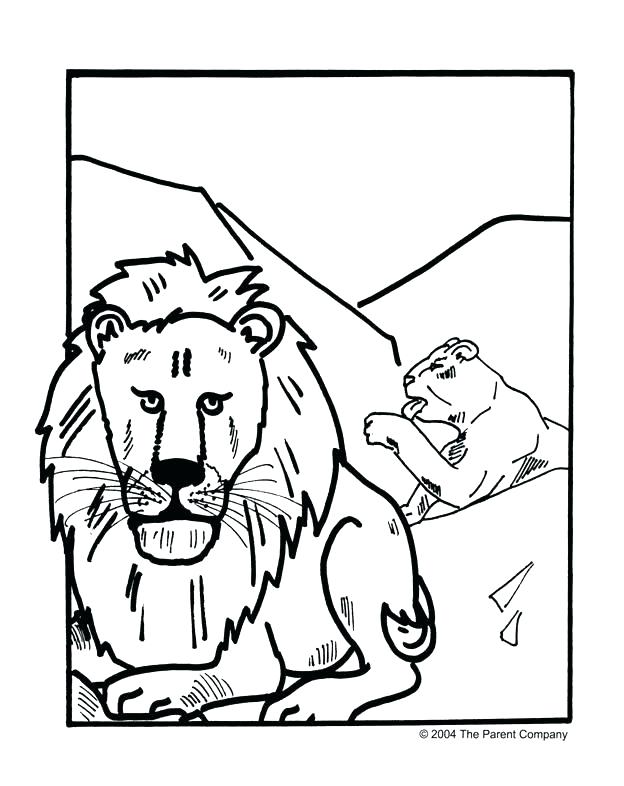 624x786 Daniel And The Lions Den Coloring Page And The Lions Den Coloring