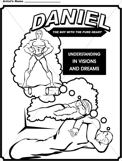 Daniel Coloring Page Childrens Church Clipart 465x612 Daniel Coloring Page Childrens Church Clipart