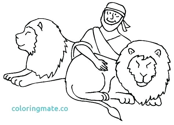 600x431 Daniel And The Lions Den Coloring Page Unique And The Lions Den