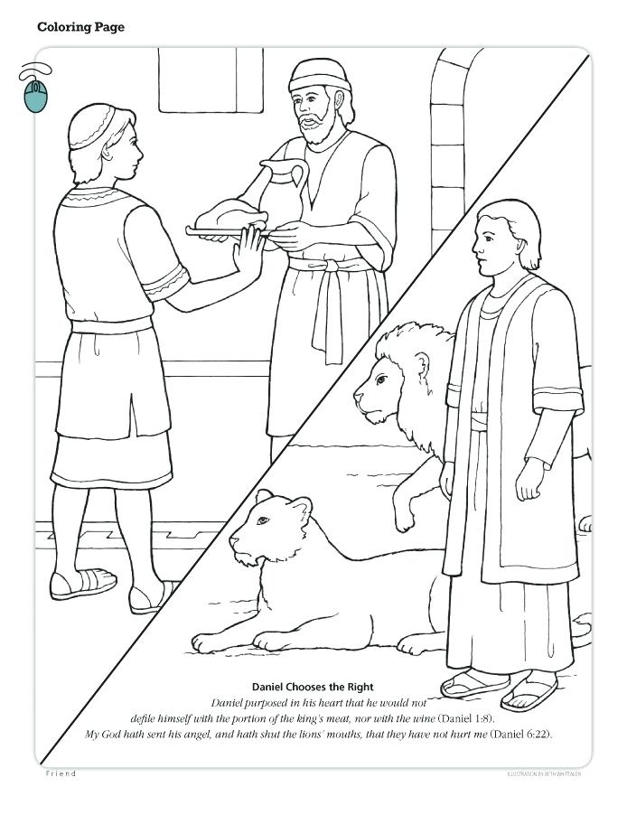 694x902 Idea Daniel And The Lions Den Coloring Pages For In The Lion Den