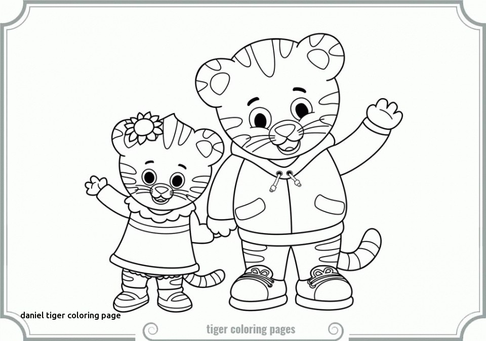 960x675 Daniel Tiger Coloring Page
