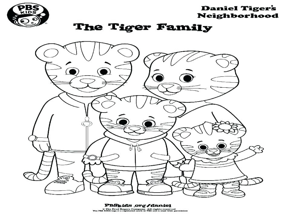 945x709 Daniel Tiger Coloring Page Daniel Tiger Coloring Page Many