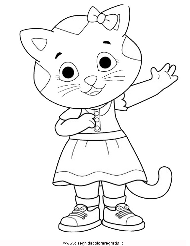 640x831 Daniel Tiger Coloring Pages
