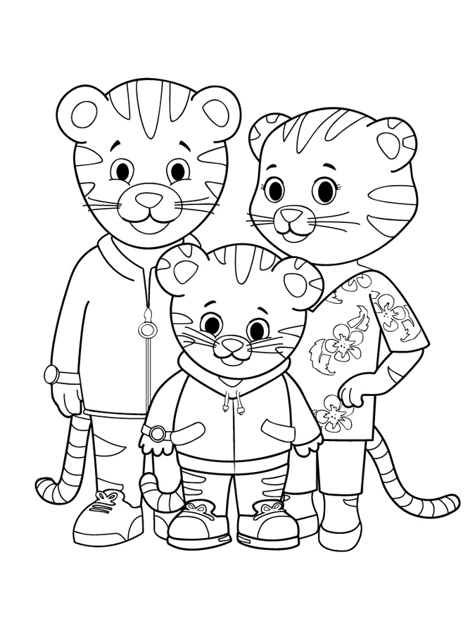 675x900 Daniel Tiger Coloring Pages Pict 847224