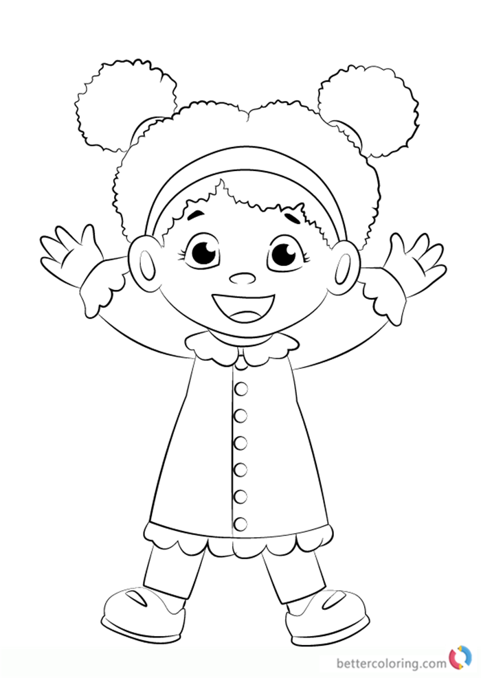 700x987 Miss Elaina From Daniel Tiger Coloring Pages