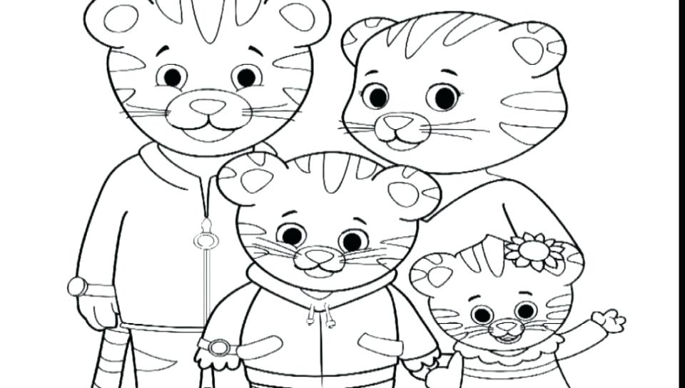 Daniel Tiger Coloring Page Tiger Coloring Page Are Great Images 960x544 Daniel Tiger Coloring Page Tiger Coloring Page Are Great Images