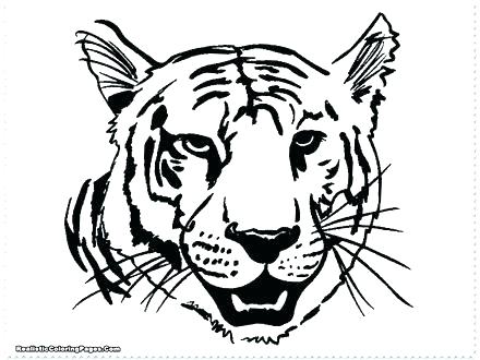 Daniel Tiger Coloring Pages Printable Tiger Coloring Pages 440x330 Daniel Tiger Coloring Pages Printable Tiger Coloring Pages