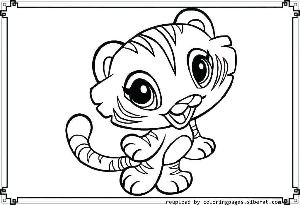 Coloring Pages Of Tiger 1024x700 Coloring Pages Of Tiger