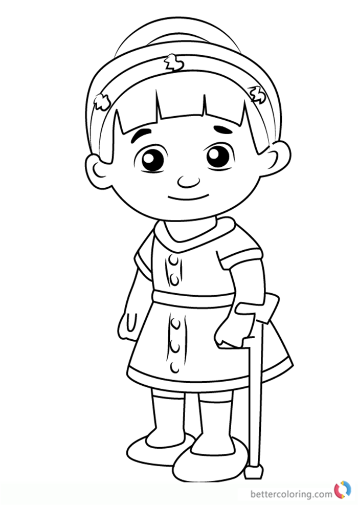 Chrissie From Daniel Tiger Coloring Pages 700x987 Chrissie From Daniel Tiger Coloring Pages