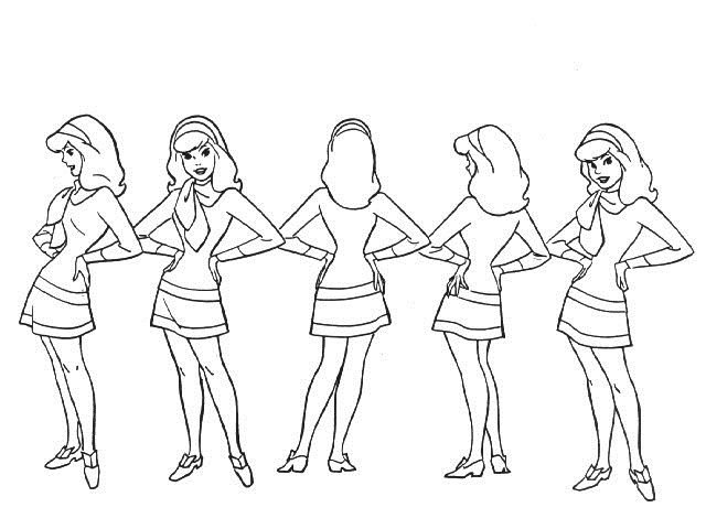 640x480 All Daphne Coloring Page Animal Pages