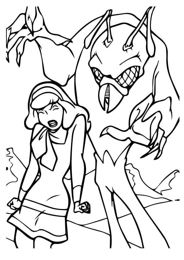 Daphne Scooby Doo Coloring Pages
