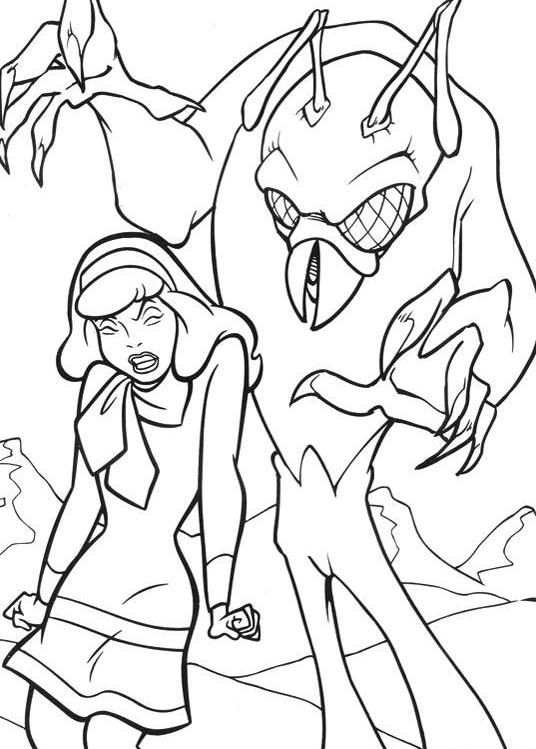 536x749 Scooby Doo Coloring Pages Free Download And Print Scooby Doo