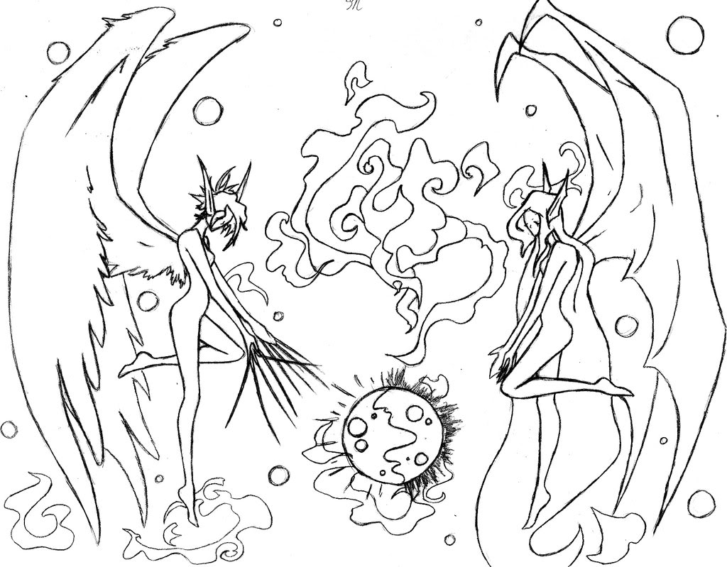 1024x799 Fairy Coloring Pages For Adults Printable Kids Colouring And Angel