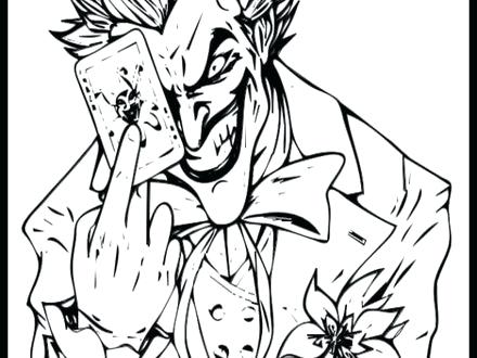 440x330 Joker Coloring Pages Joker Coloring Pages Coloring Home Cute Joker
