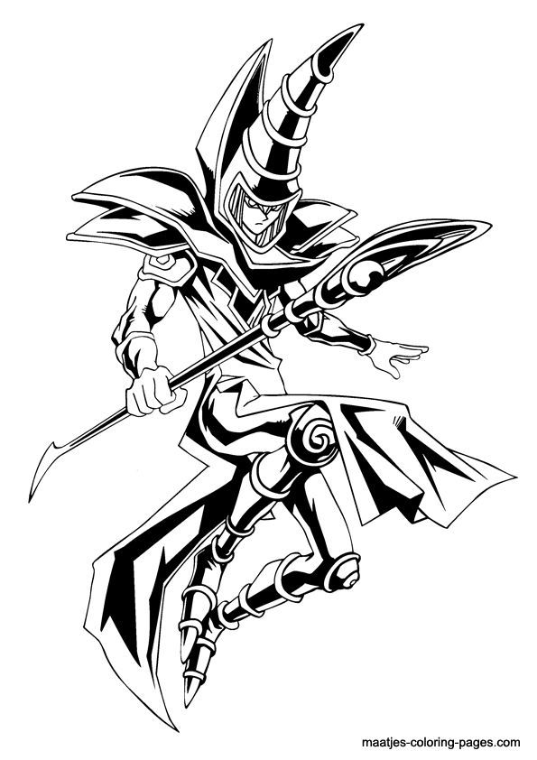 Dark Magician Tattoo 595x842 Dark Magician Tattoo