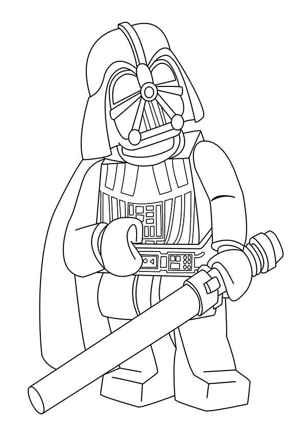 Darth Vader Coloring Pages Lego 600x849 Darth Vader Coloring Pages Lego