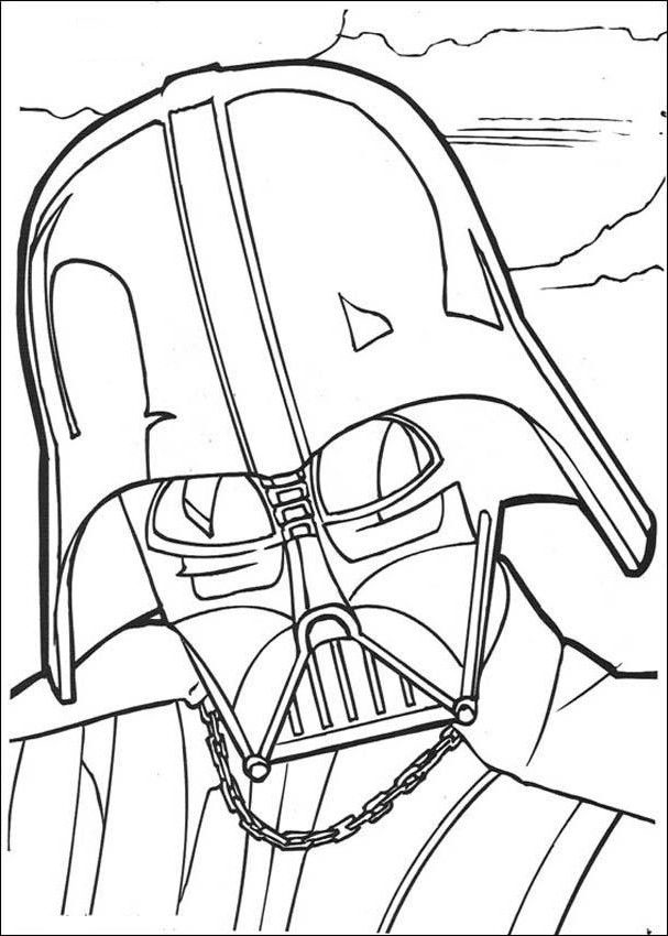Darth Vader Coloring Pages 607x850 Darth Vader Coloring Pages