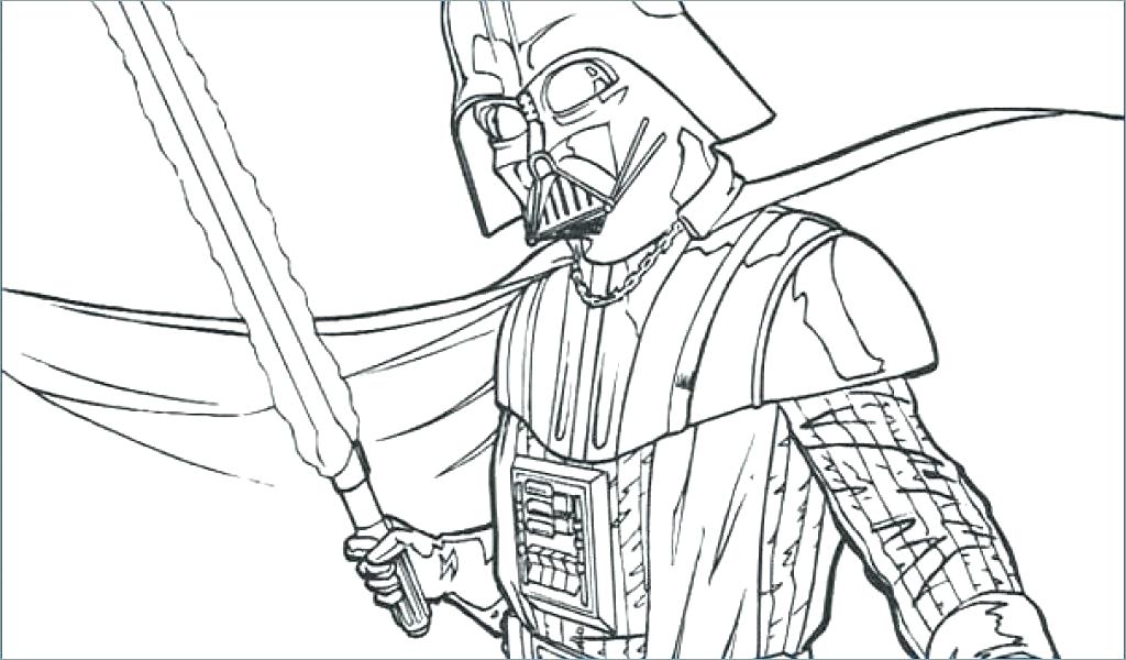 Darth Vader Coloring Pages For Kids at GetColorings.com | Free ...