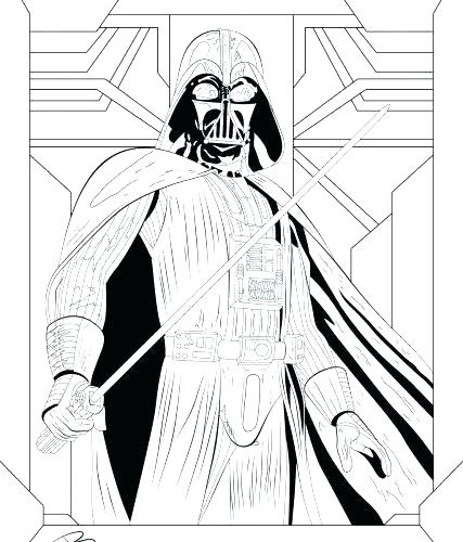 427x500 Darth Vader Coloring Pages Coloring Pages Star Wars Coloring