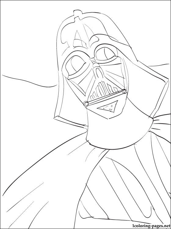 560x750 Star Wars Darth Vader Coloring Page Coloring Pages