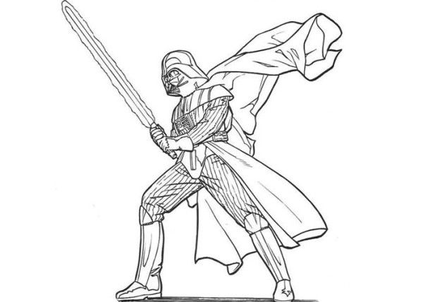 600x428 Darth Vader Coloring Pages The Sun Flower Ribsvigyapan Com L