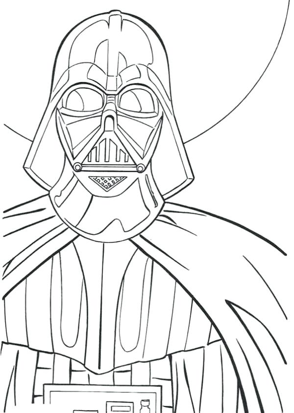 600x841 Darth Vader Coloring Page Coloring Pages Darth Vader Coloring
