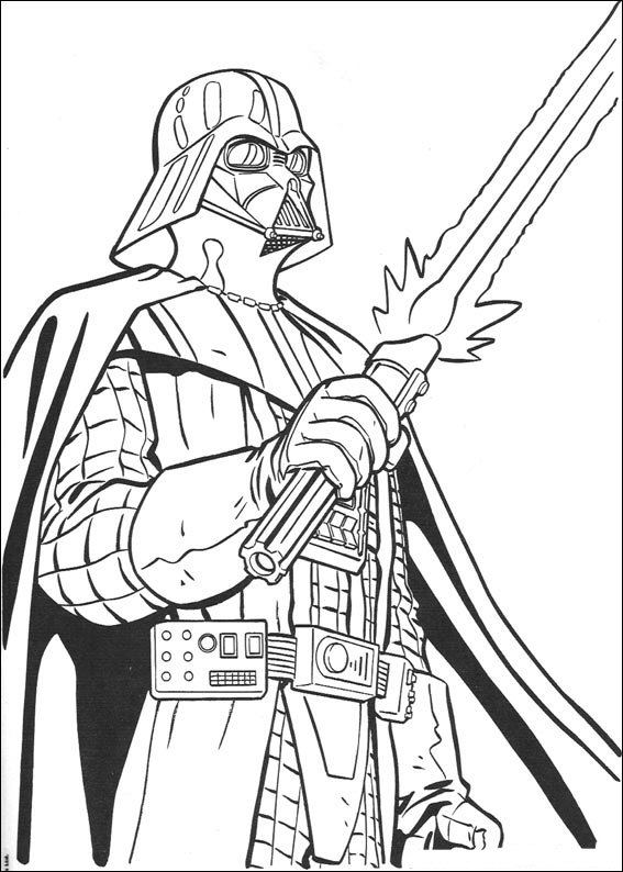Coloring Page Star Wars 567x794 Coloring Page Star Wars