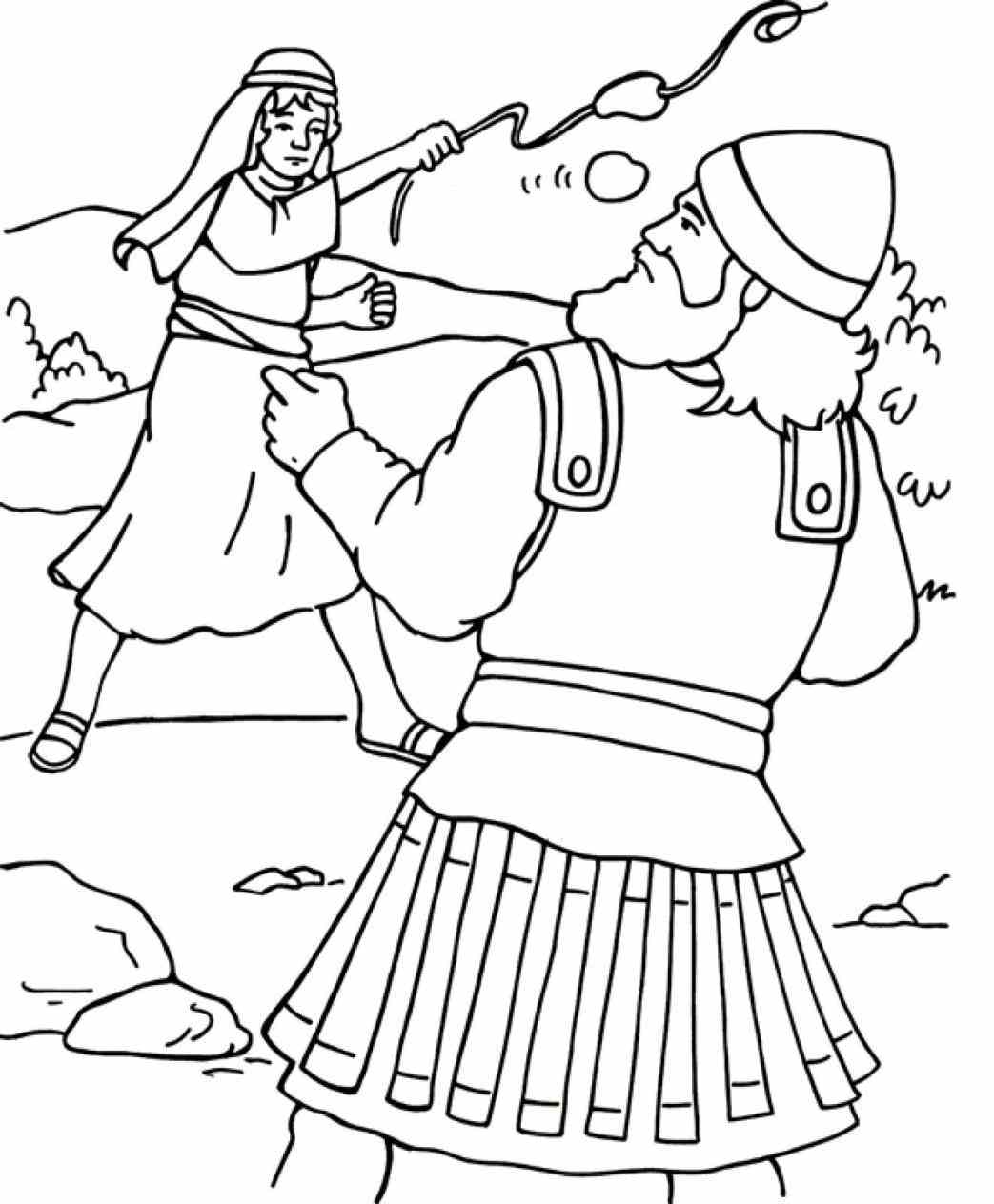 1043x1264 Page David And Goliath Coloring Pages Best Of Itgod Me Inside