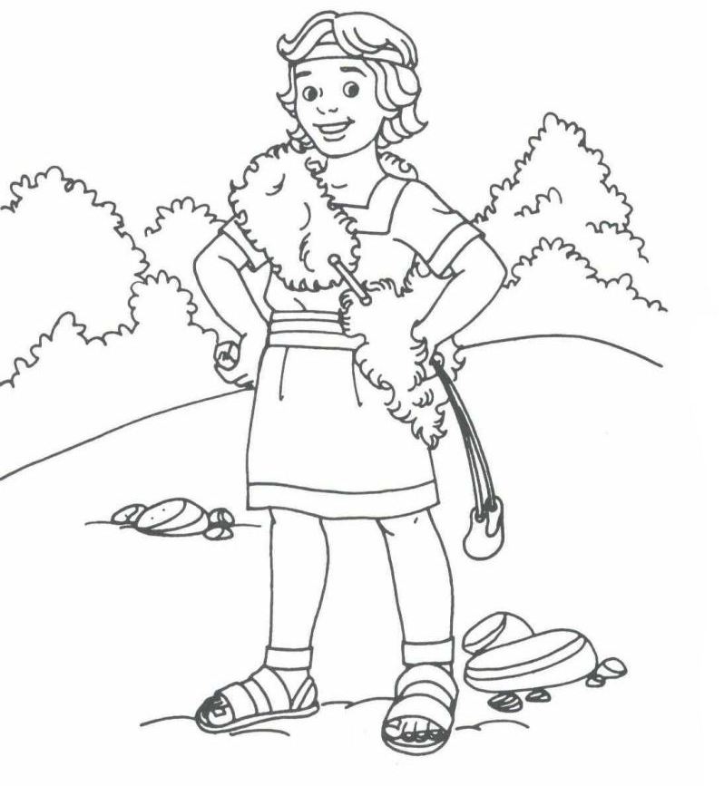 David Coloring Pages David Bible Printables King David 798x867 David Coloring Pages David Bible Printables King David