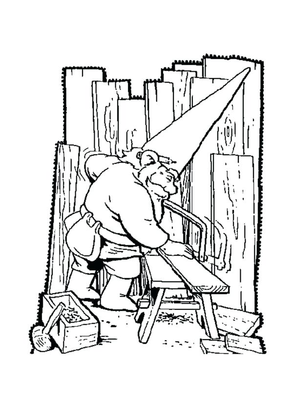 Gnome Coloring Pages The Gnome The Gnome Saw Up Piece Of Wood 600x834 Gnome Coloring Pages The Gnome The Gnome Saw Up Piece Of Wood