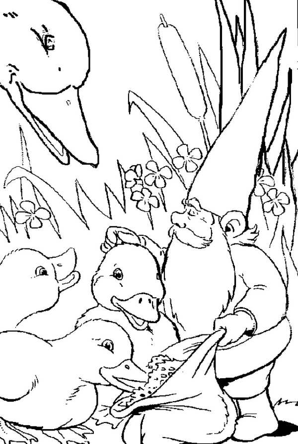 The World Of David The Gnome Coloring Pages 600x892 The World Of David The Gnome Coloring Pages