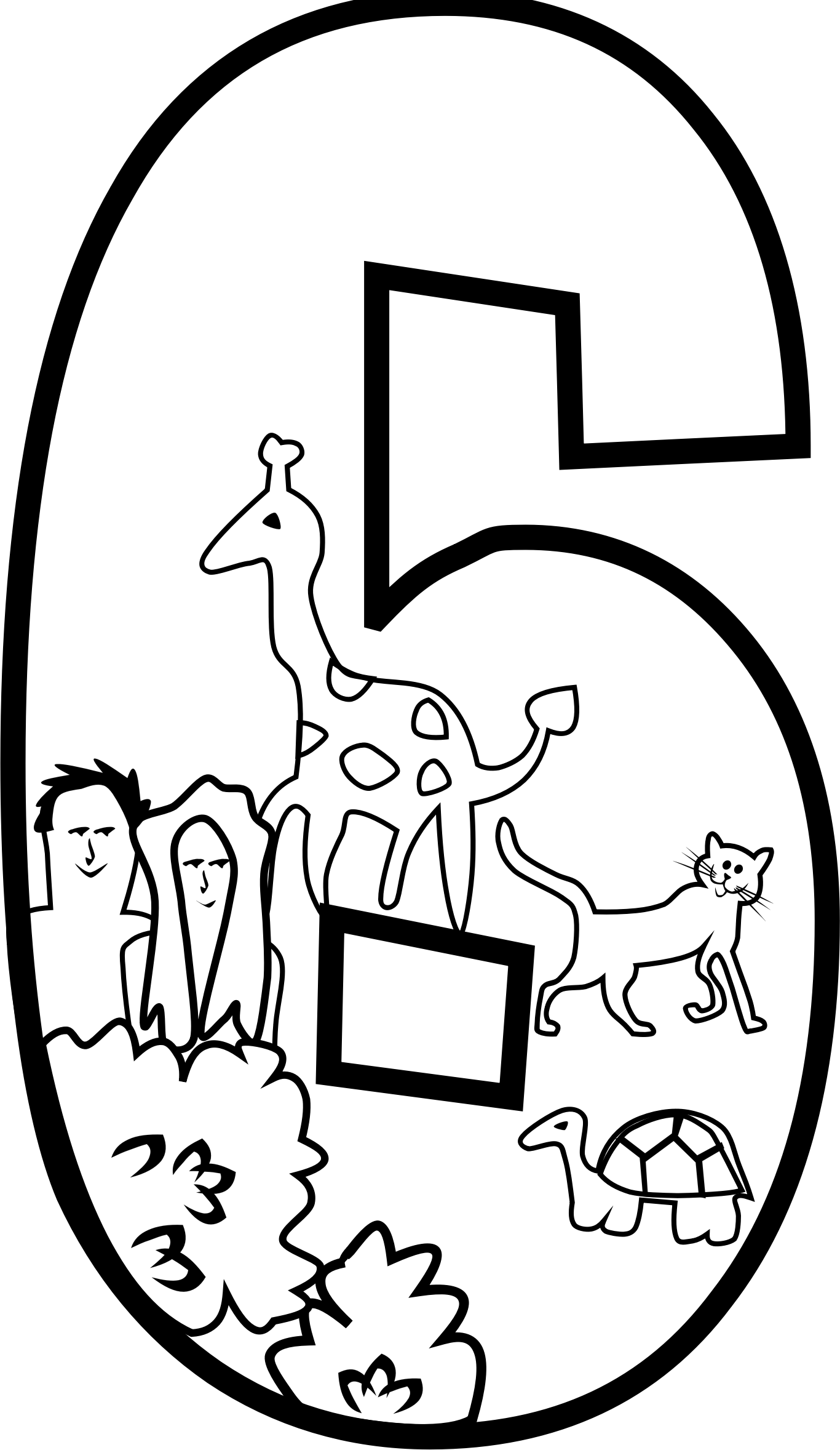 1366x2356 Days Of Creation Coloring Pages 1