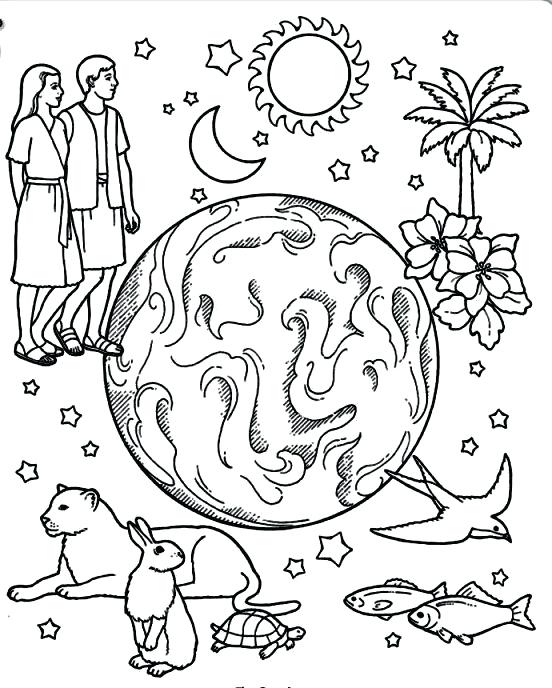 552x688 Creation Coloring Page Creation Coloring Pages Free