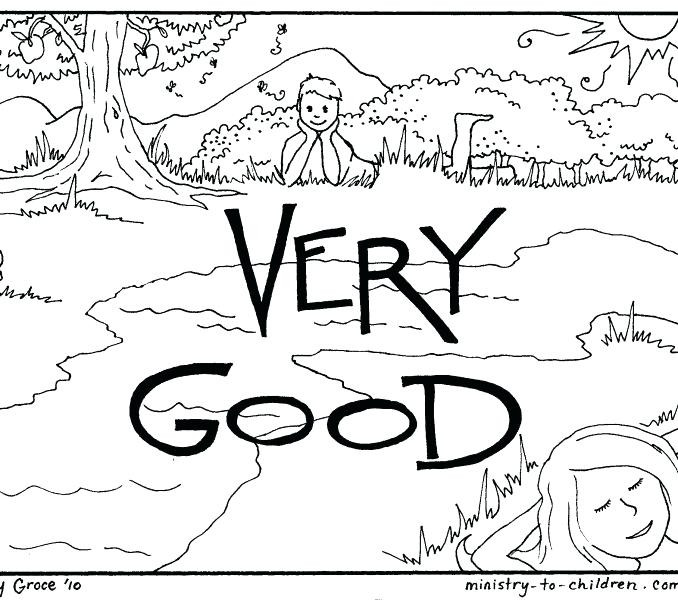 678x600 7 Days Of Creation Coloring Pages New Creation Coloring Pages