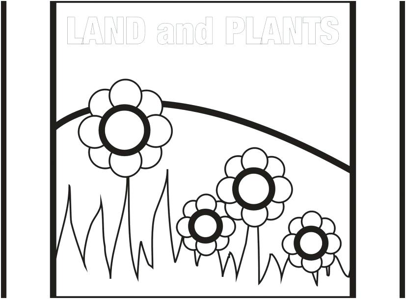 827x609 Free Printable 7 Days Of Creation Coloring Pages Day 2 Creation