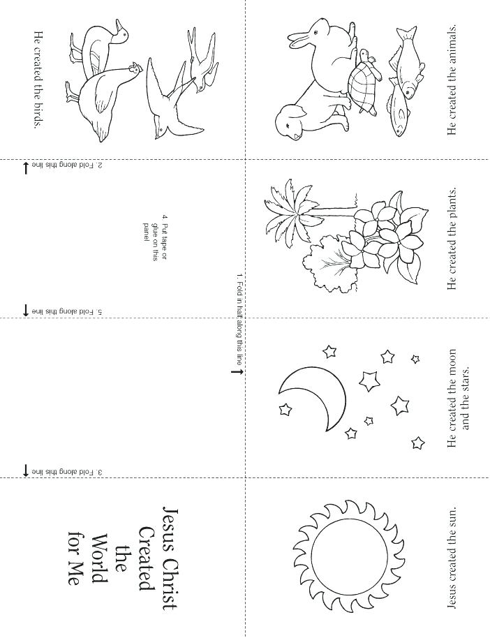 702x914 7 Days Of Creation Coloring Pages Creation Coloring Pages