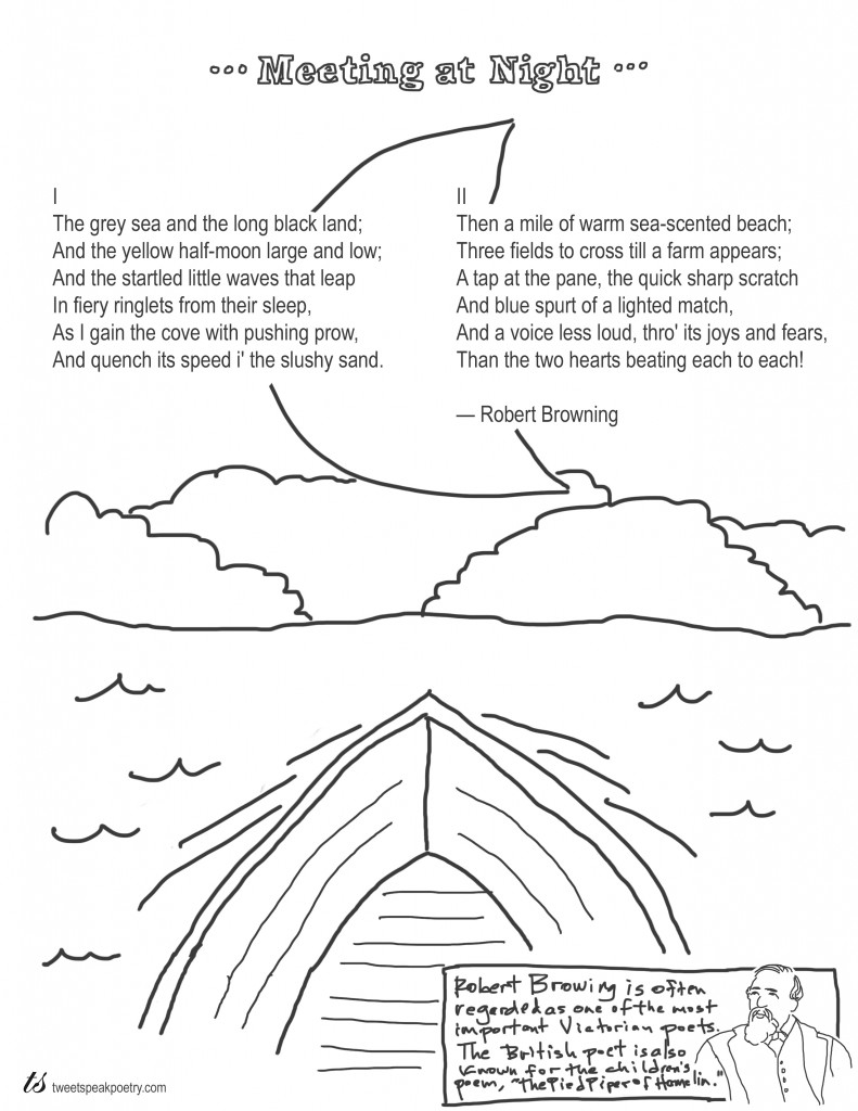 791x1024 Coloring Page Poems Meeting
