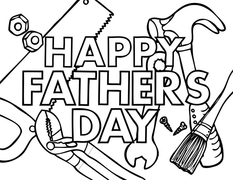 800x619 Happy Fathers Day Coloring Pages Printable Coloring Pages