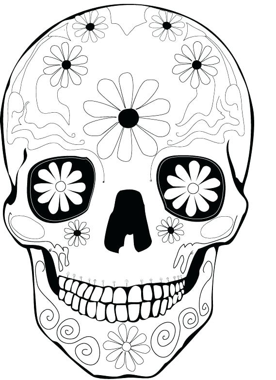 Dia De Los Muertos Coloring Sheets Day Of The Dead Skull Coloring 569x782 Dia De Los Muertos Coloring Sheets Day Of The Dead Skull Coloring