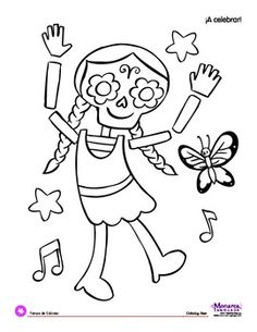 236x305 Dia De Los Muertos Coloring Page Coloring Pages