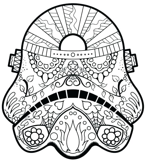 618x685 Day Dead Masks Coloring Pages Kids Art Journal Day