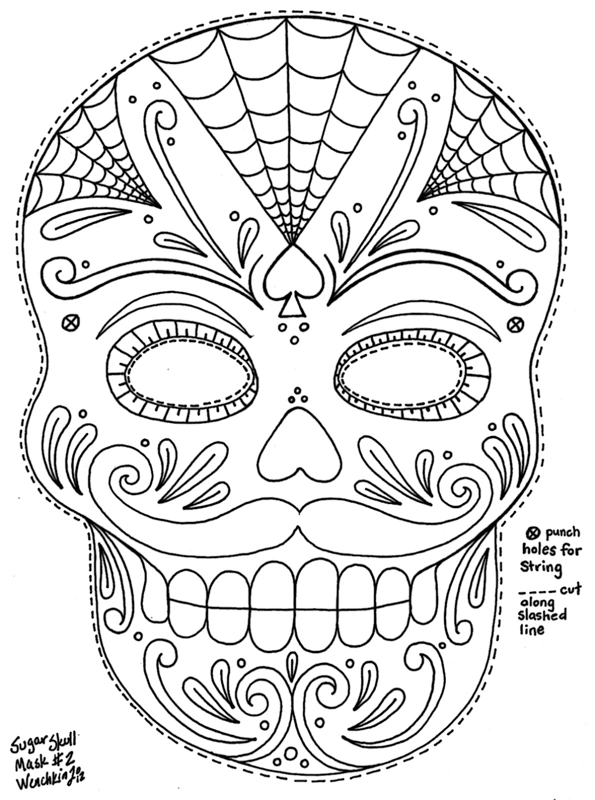 Mainstream Day Of The Dead Skeleton Coloring P 1191x1600 Mainstream Day Of The Dead Skeleton Coloring P