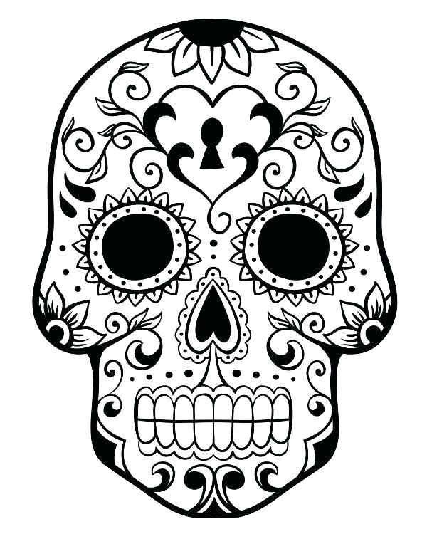 Day Of The Dead Skeleton Coloring Pages 600x750 Day Of The Dead Skeleton Coloring Pages